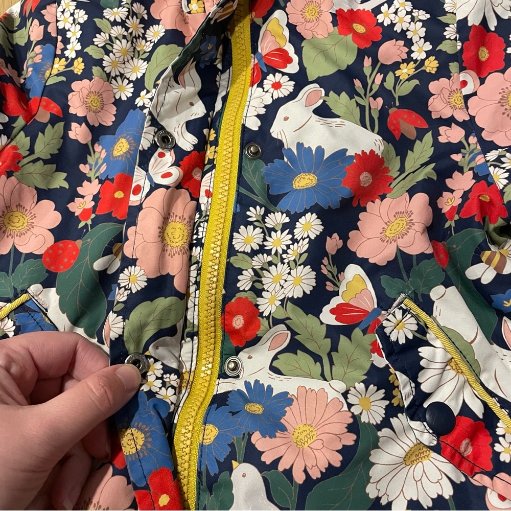 Mini Boden Sherpa Lined Anorak Coat - Picture 5 of 8